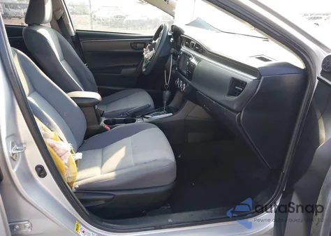 2016 Toyota Corolla L из США, поврежденный, VIN 5YFBURHE4GP517335